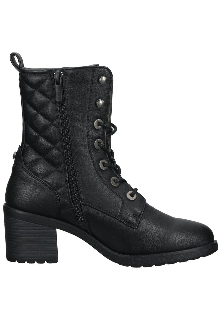 Mustang Stiefelette Lederimitat/Textil Schwarz