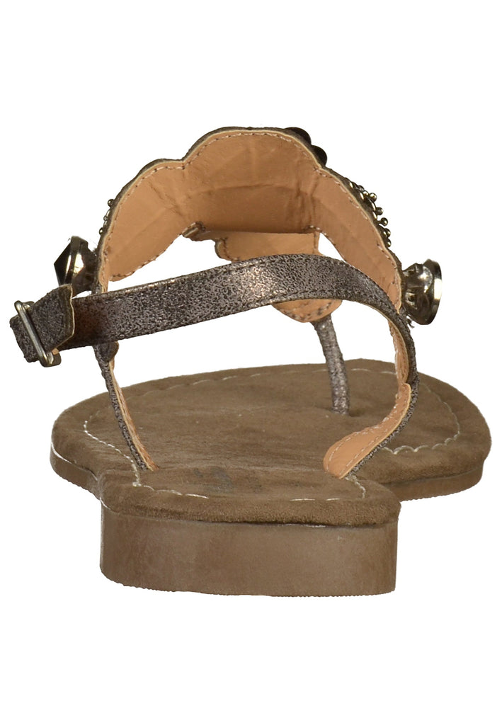 Mustang Zehensteg Lederimitat Anthrazit