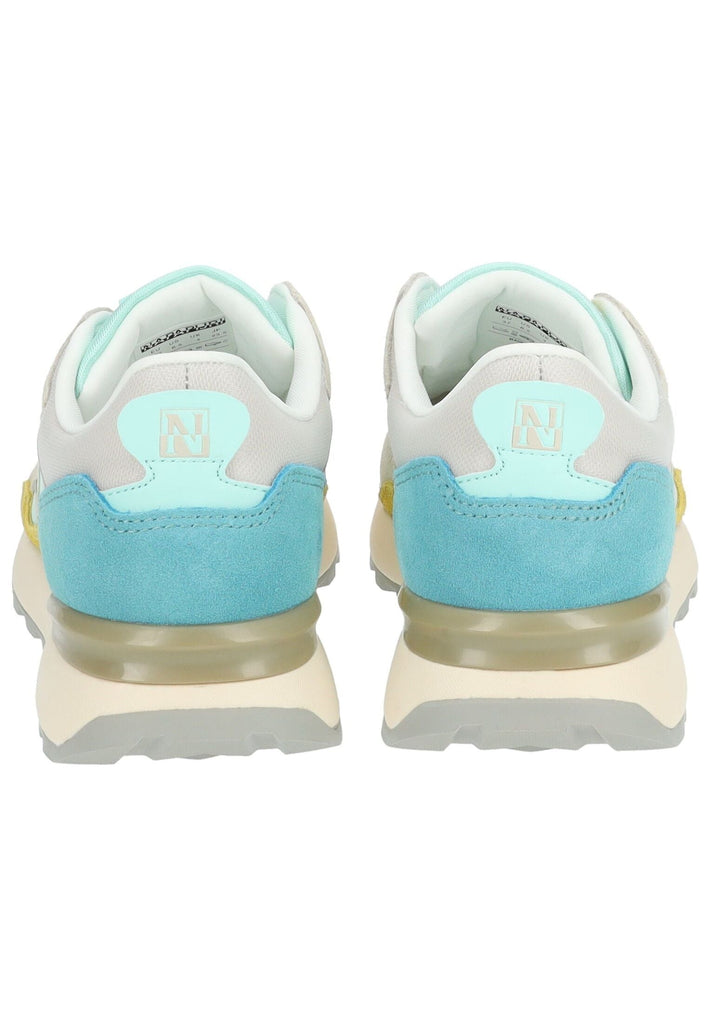 Napapijri Sneaker Leder/Textil Beige/Blau