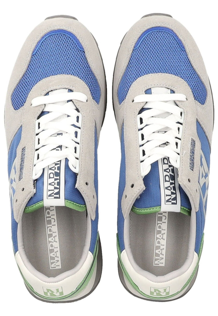 Napapijri Sneaker Leder/Textil Navy/Grau