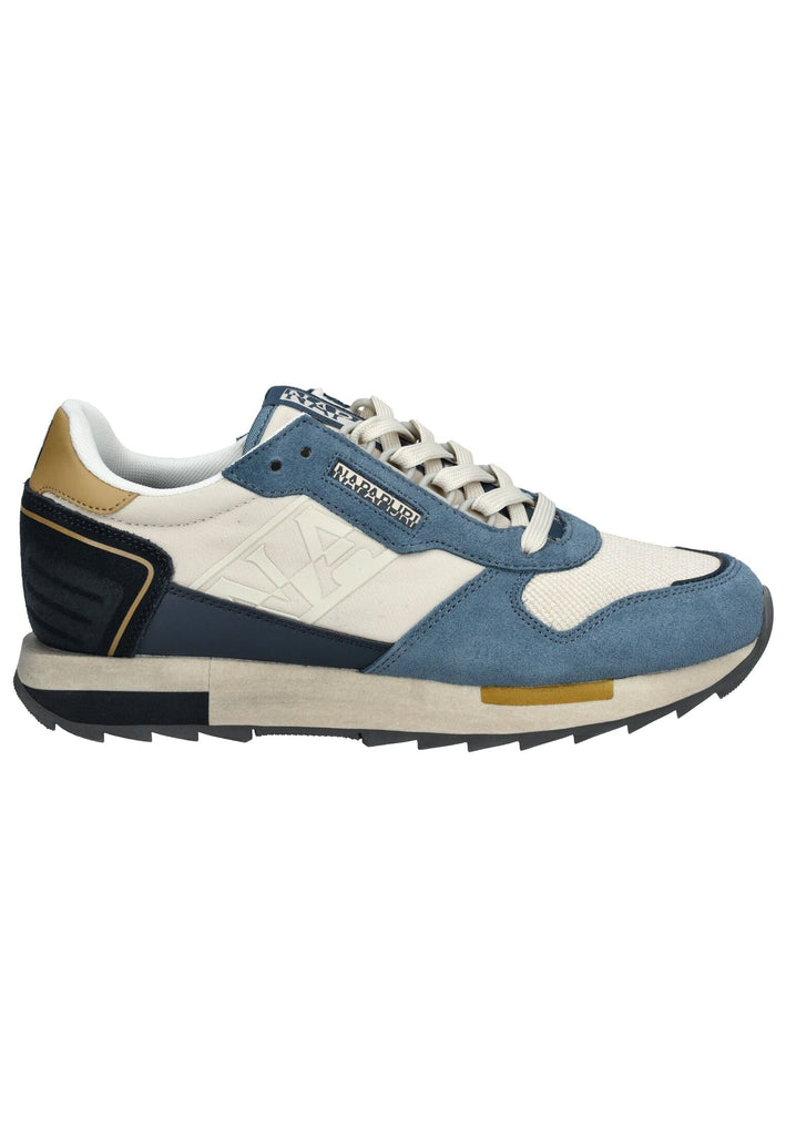 Napapijri Sneaker Leder/Textil Navy/Weiß