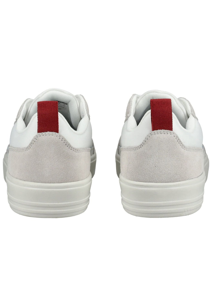 Napapijri Sneaker Leder/Textil Weiß/Navy