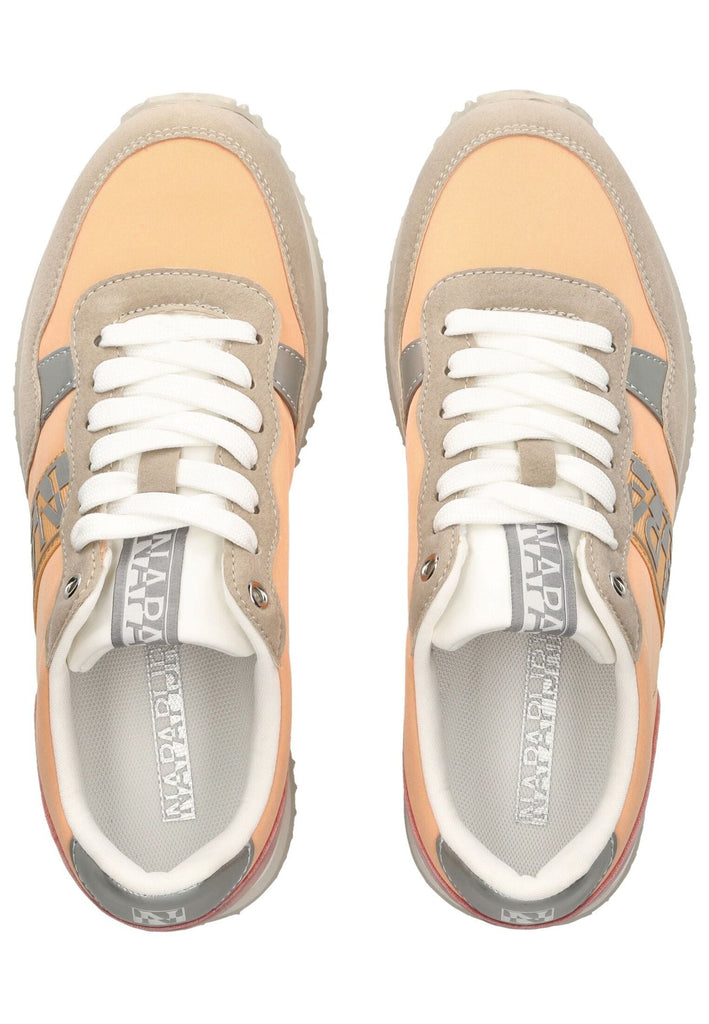 Napapijri Sneaker Lederimitat/Textil Beige/Orange