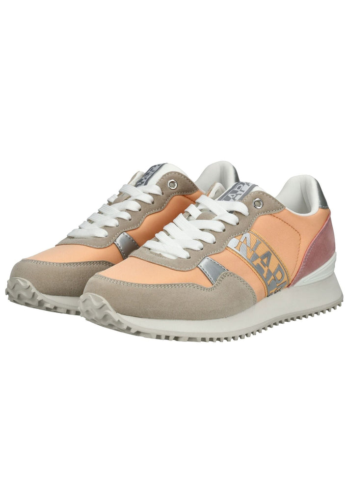 Napapijri Sneaker Lederimitat/Textil Beige/Orange