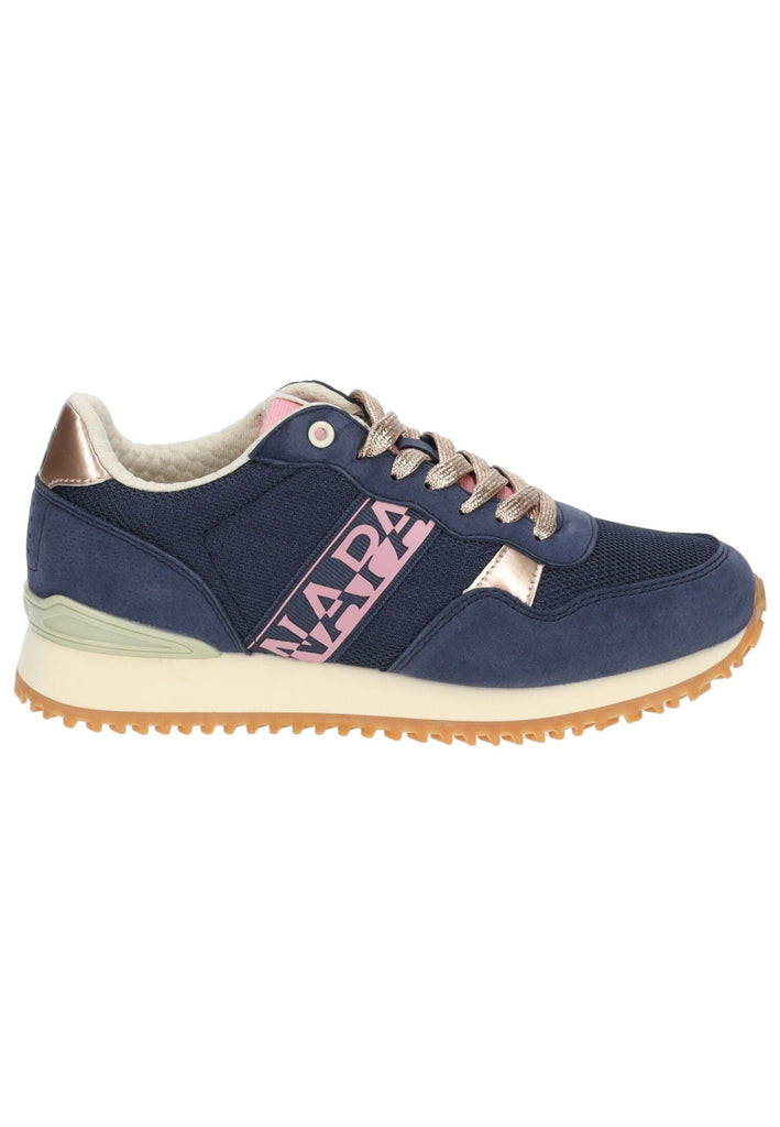 Napapijri Sneaker Lederimitat/Textil Blau/Pink
