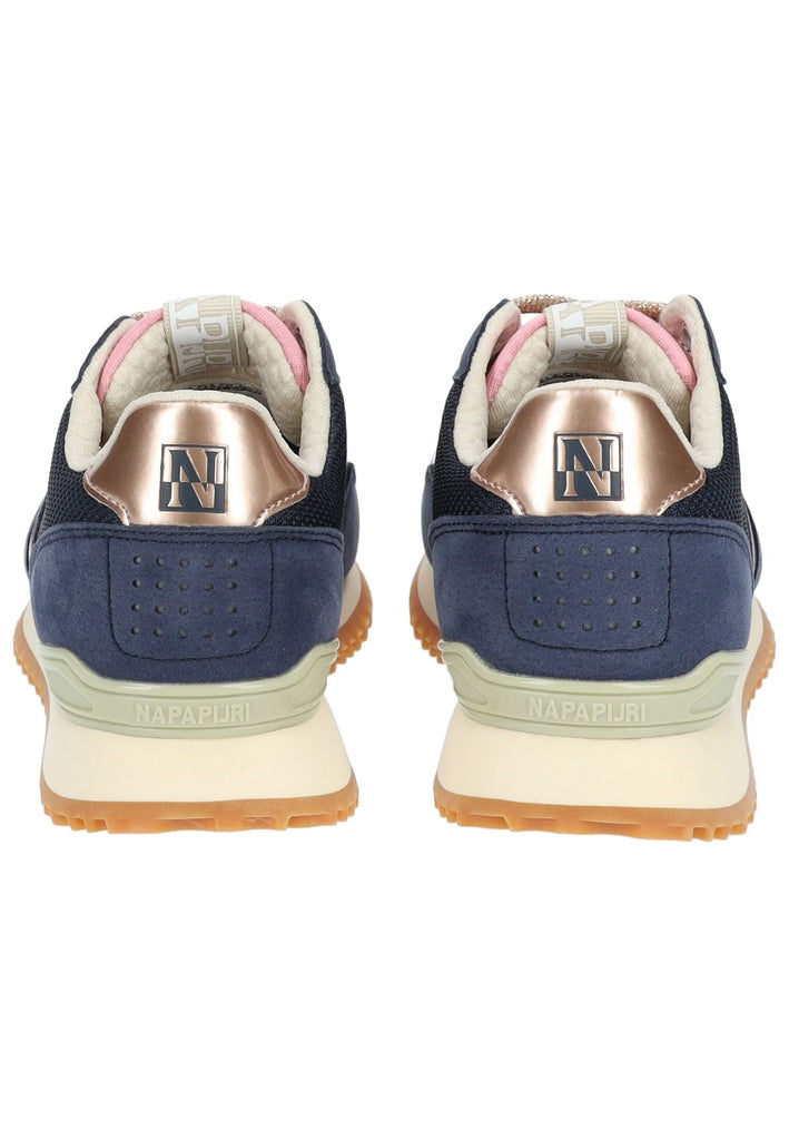 Napapijri Sneaker Lederimitat/Textil Blau/Pink