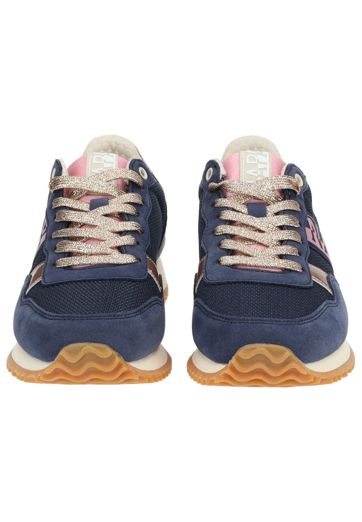 Napapijri Sneaker Lederimitat/Textil Blau/Pink