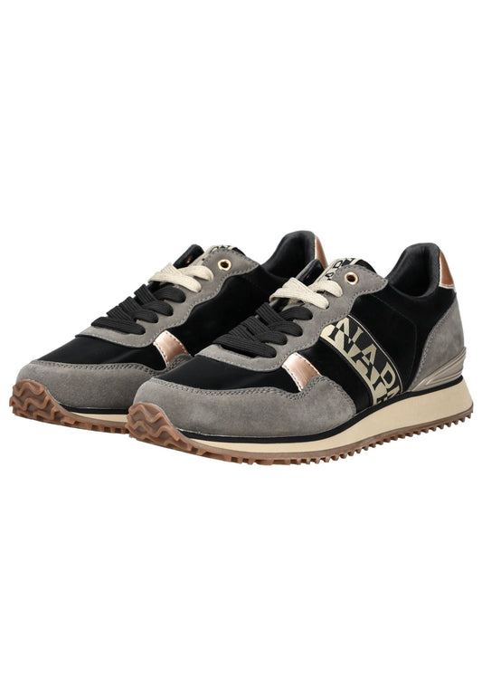Napapijri Sneaker Lederimitat/Textil Braun/Rosa