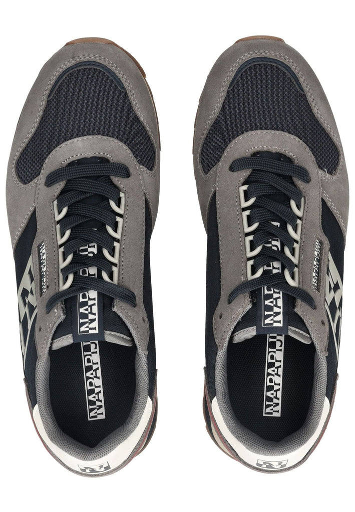 Napapijri Sneaker Lederimitat/Textil Navy/Grau