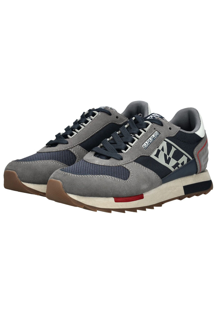 Napapijri Sneaker Lederimitat/Textil Navy/Grau