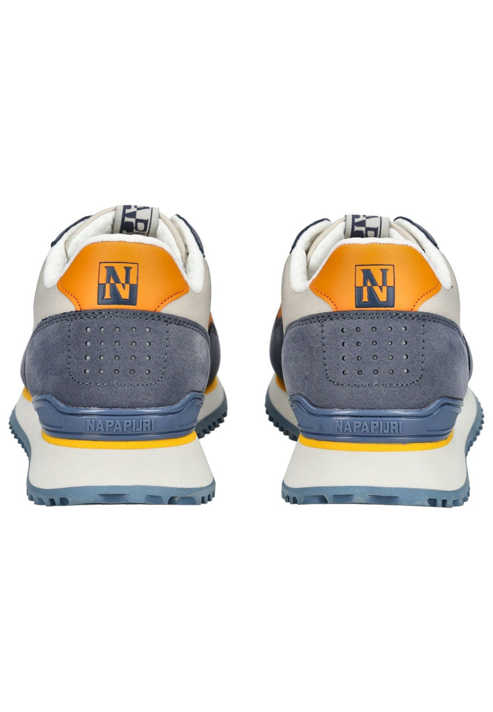 Napapijri Sneaker Lederimitat/Textil Navy/Weiß