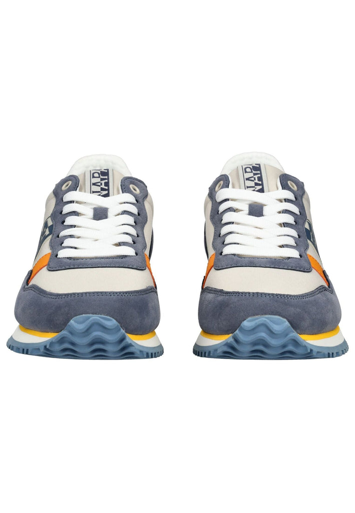 Napapijri Sneaker Lederimitat/Textil Navy/Weiß