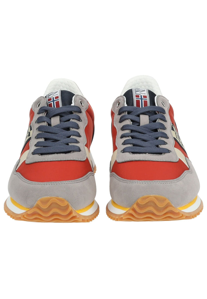 Napapijri Sneaker Lederimitat/Textil Rot/Blau