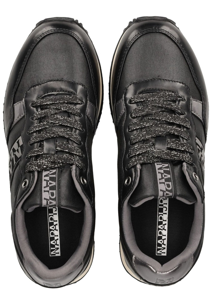 Napapijri Sneaker Lederimitat/Textil Schwarz