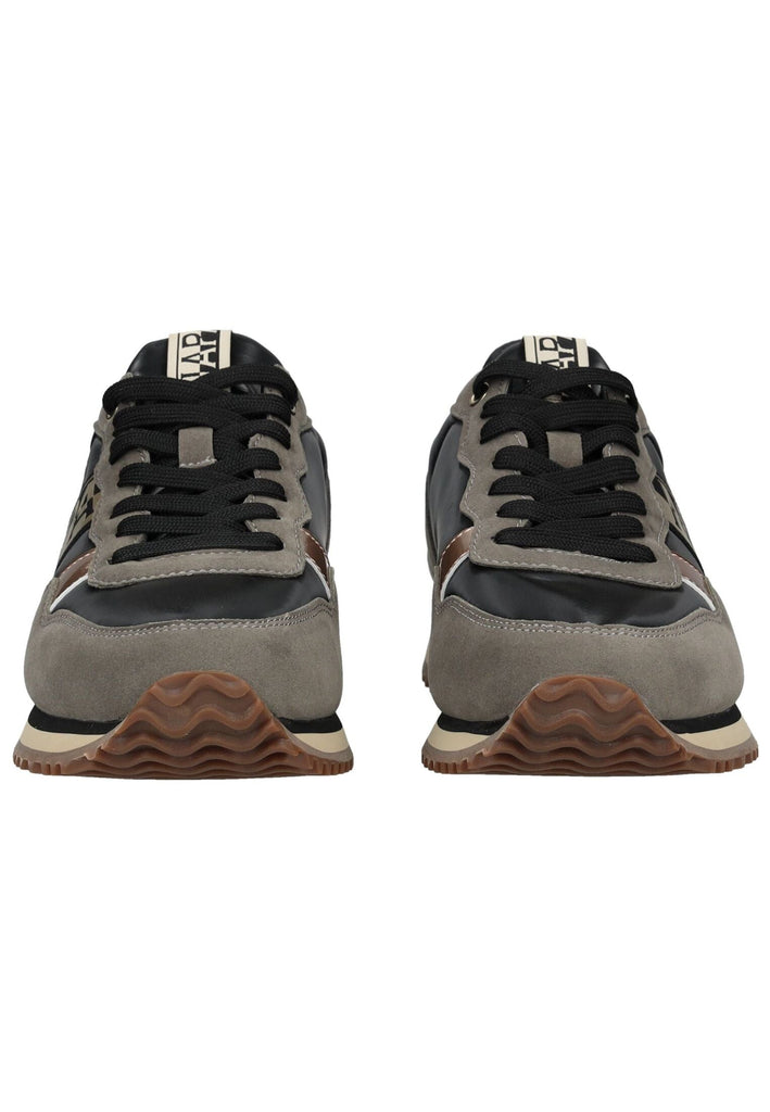 Napapijri Sneaker Lederimitat/Textil Schwarz/Grau