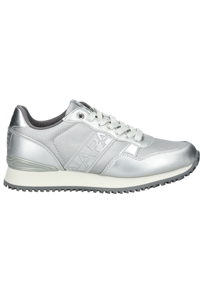 Napapijri Sneaker Lederimitat/Textil Silber