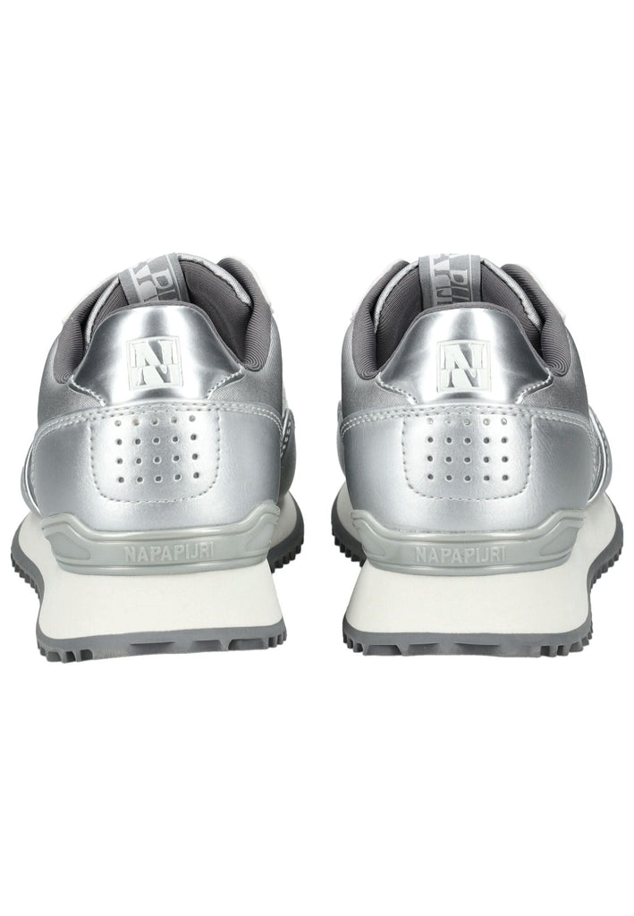 Napapijri Sneaker Lederimitat/Textil Silber