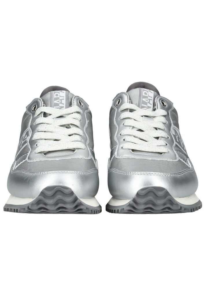 Napapijri Sneaker Lederimitat/Textil Silber
