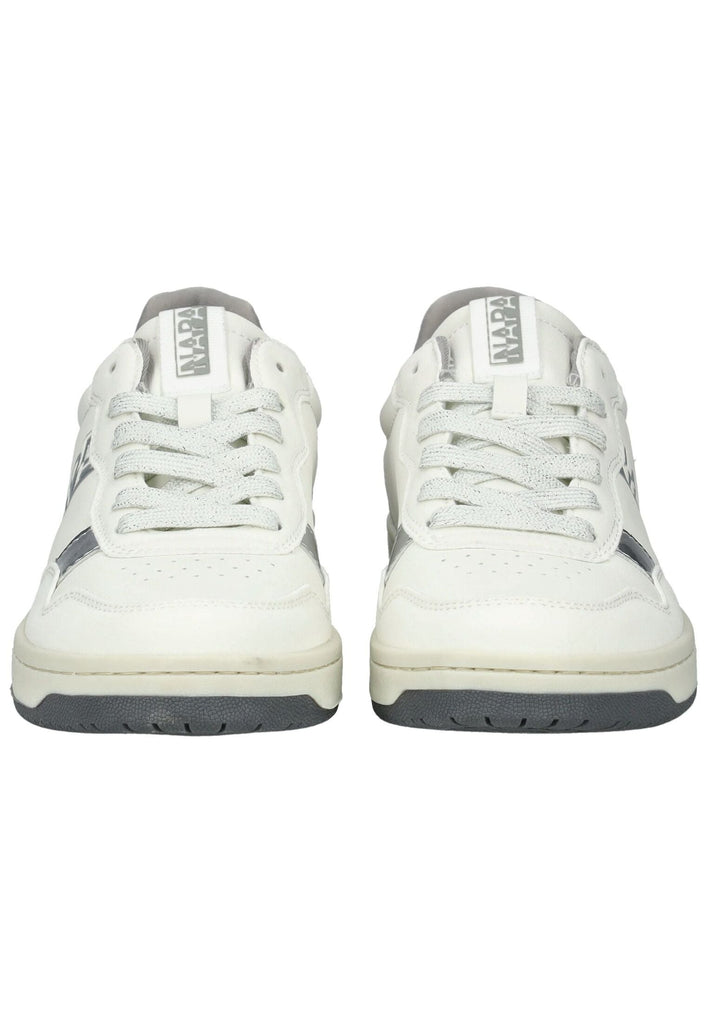 Napapijri Sneaker Lederimitat/Textil Weiß
