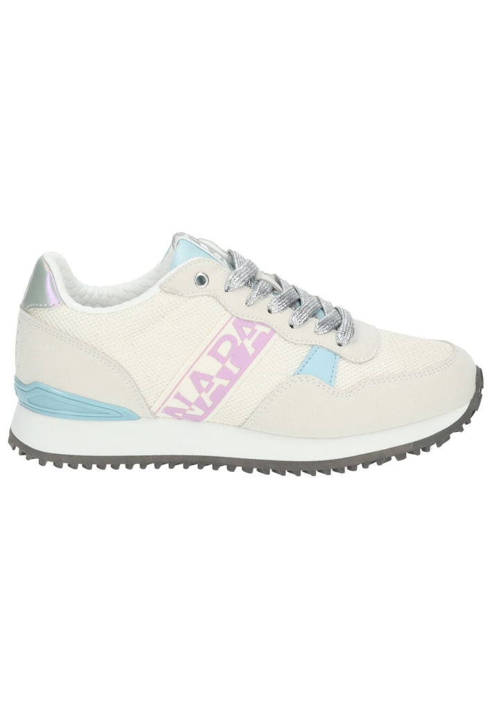 Napapijri Sneaker Lederimitat/Textil Weiß Kombi