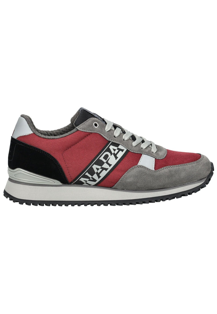 Napapijri Sneaker PU Grau/Rot