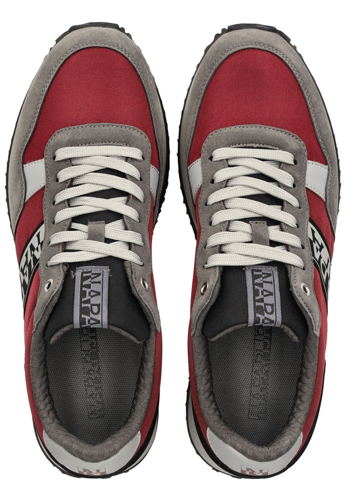 Napapijri Sneaker PU Grau/Rot