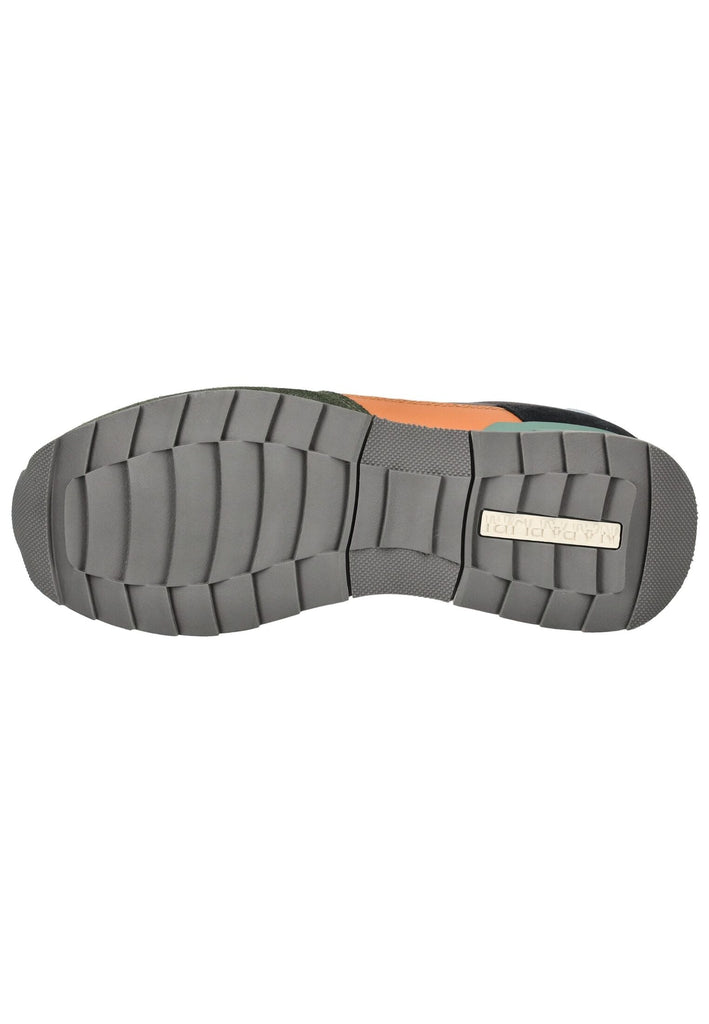 Napapijri Sneaker Veloursleder Grün/Schwarz