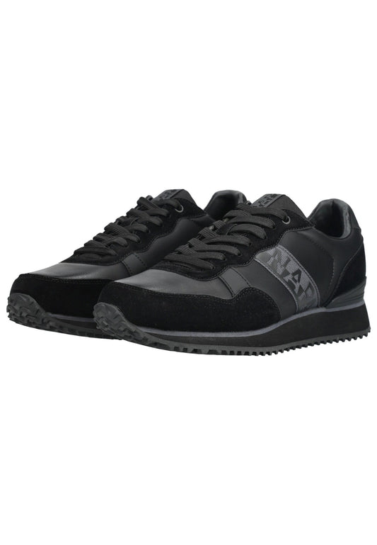 Napapijri Sneaker Veloursleder/Microfaser Schwarz