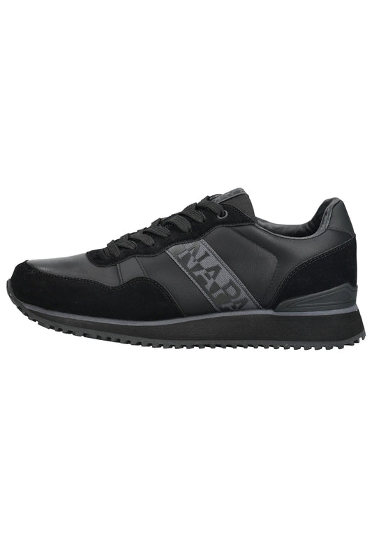 Napapijri Sneaker Veloursleder/Microfaser Schwarz