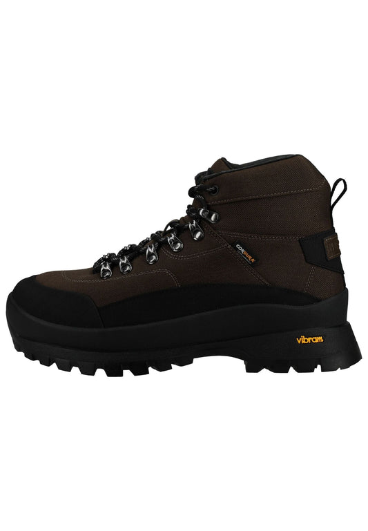 Napapijri Stiefelette Veloursleder/Microfaser Braun