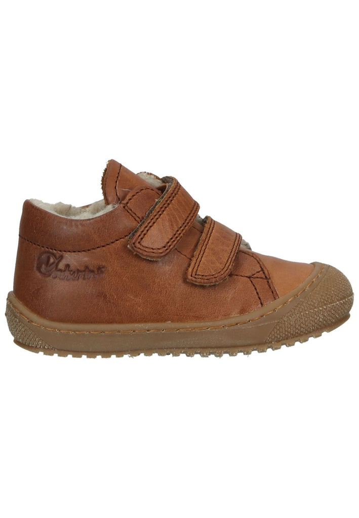 Naturino Halbschuhe Leder Cognac Warmfutter