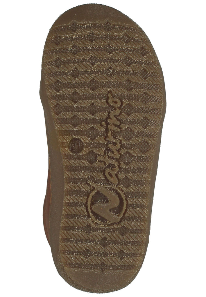 Naturino Halbschuhe Leder Cognac Warmfutter