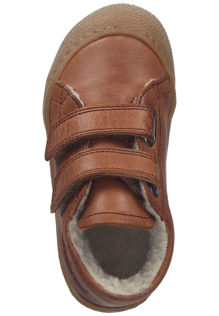 Naturino Halbschuhe Leder Cognac Warmfutter