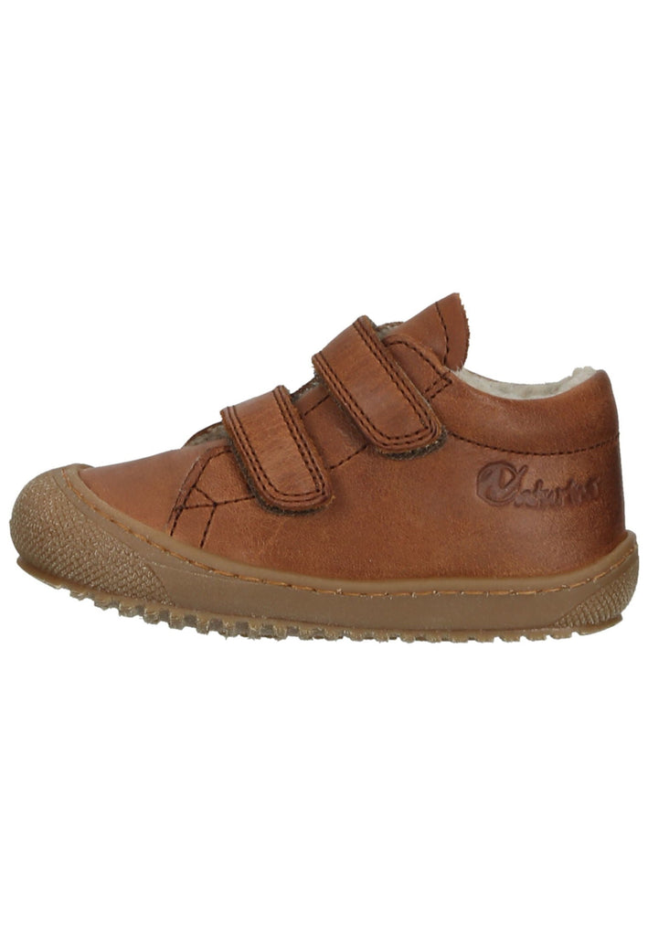 Naturino Halbschuhe Leder Cognac Warmfutter