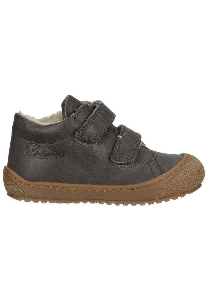 Naturino Halbschuhe Leder Dunkelgrau Warmfutter