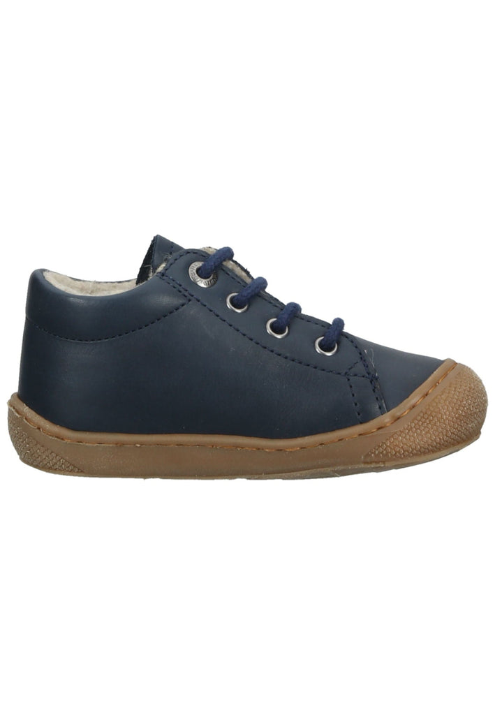 Naturino Halbschuhe Nappaleder Blau Warmfutter