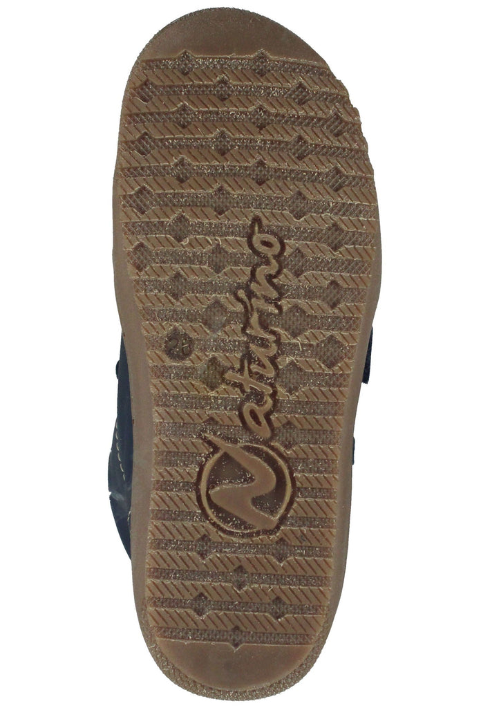 Naturino Halbschuhe Nappaleder Blau Warmfutter