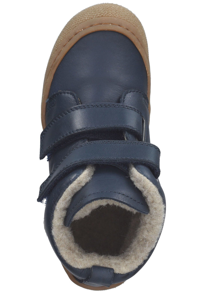 Naturino Halbschuhe Nappaleder Blau Warmfutter