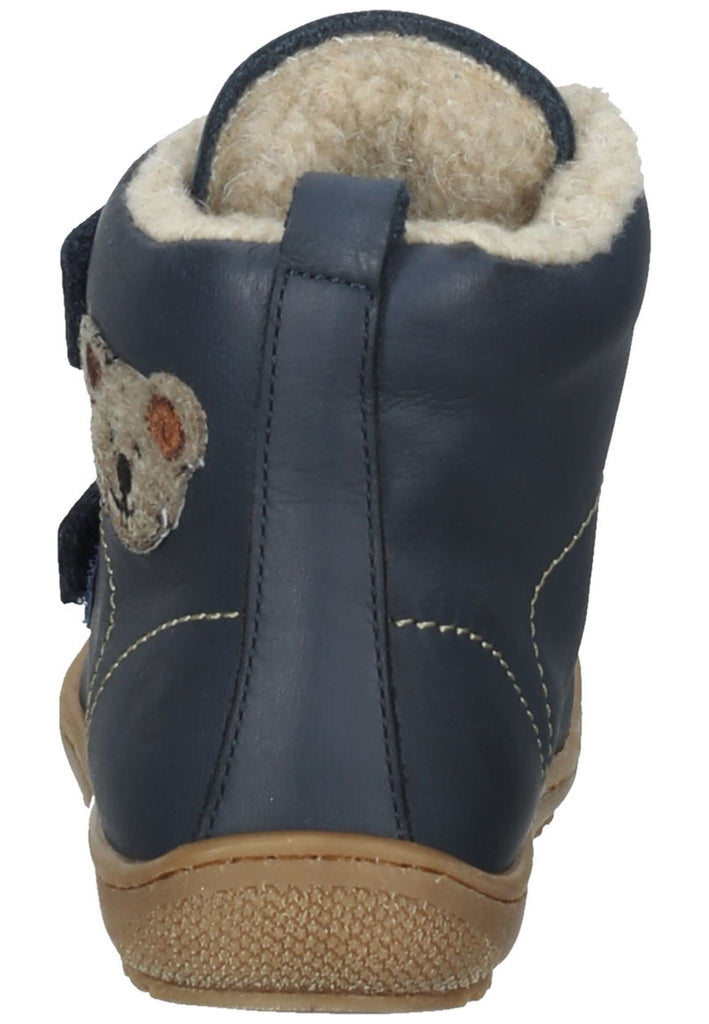 Naturino Halbschuhe Nappaleder Blau Warmfutter