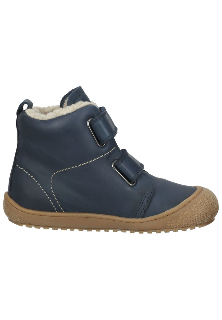 Naturino Halbschuhe Nappaleder Blau Warmfutter