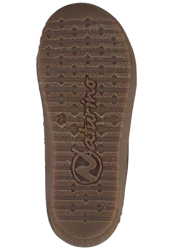 Naturino Sneaker Leder Blau Warmfutter