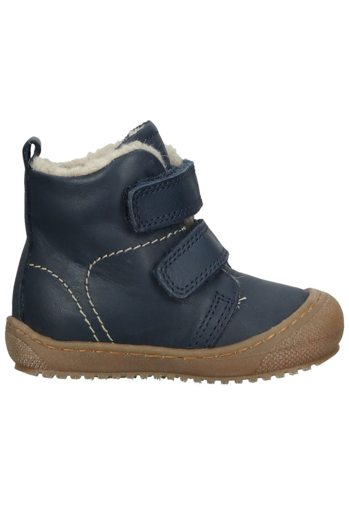 Naturino Sneaker Nappaleder Blau Warmfutter
