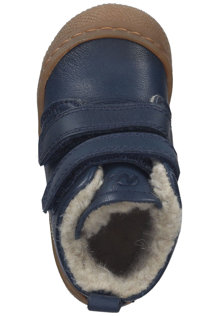Naturino Sneaker Nappaleder Blau Warmfutter