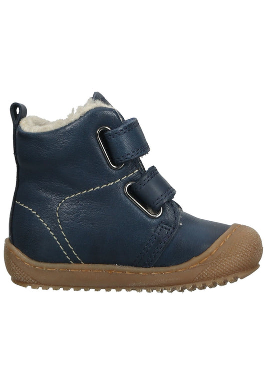 Naturino Sneaker Nappaleder Blau Warmfutter