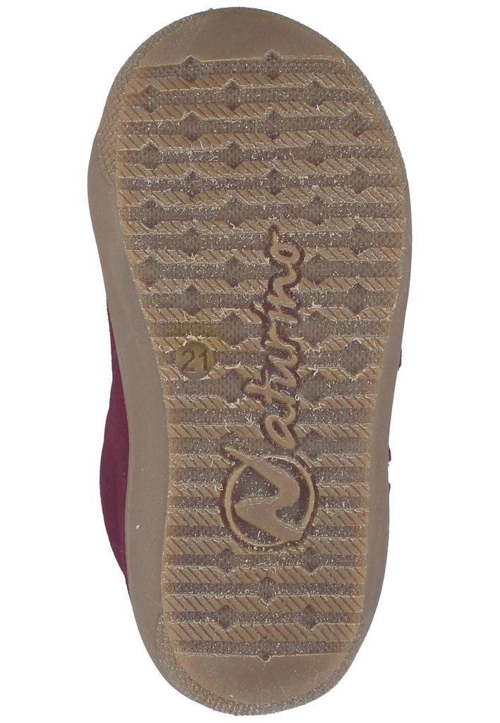 Naturino Sneaker Nappaleder Bordeaux Warmfutter