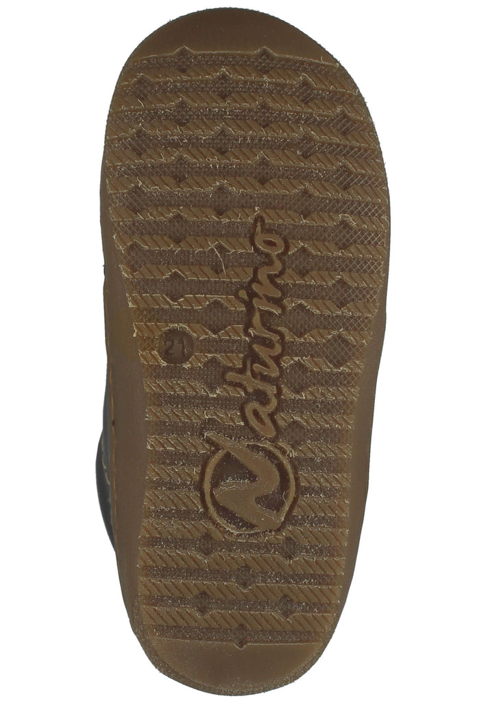 Naturino Sneaker Nappaleder Dunkelgrau Warmfutter