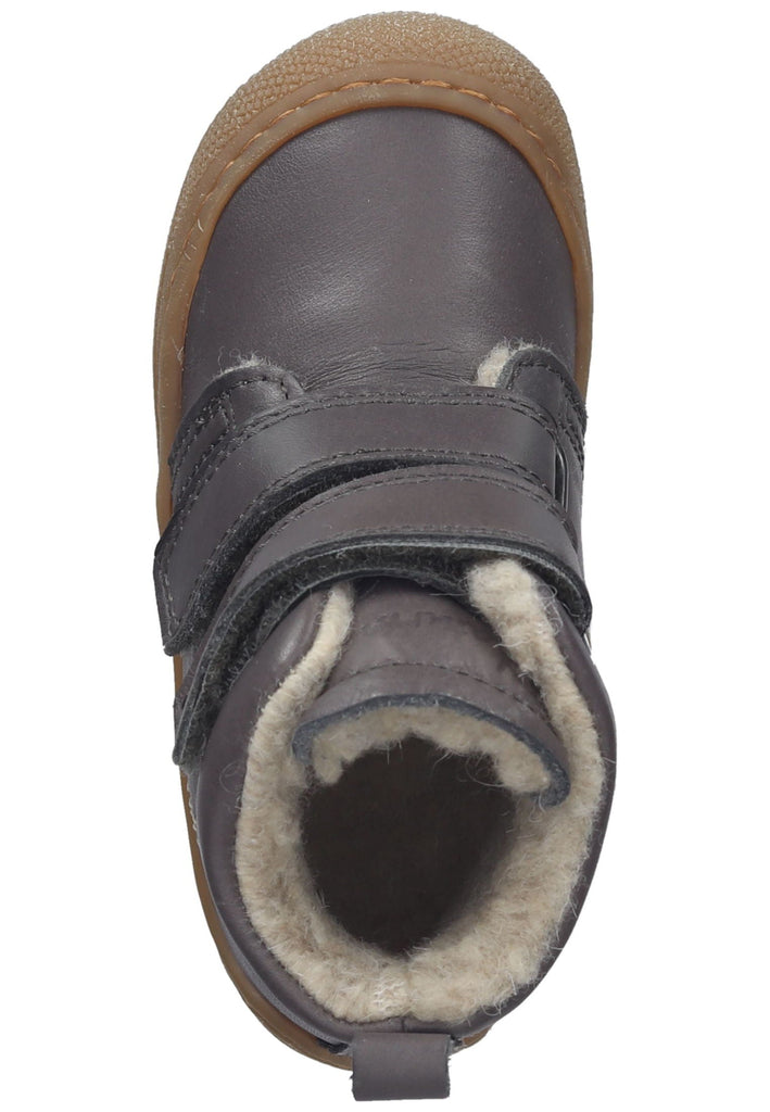 Naturino Sneaker Nappaleder Dunkelgrau Warmfutter