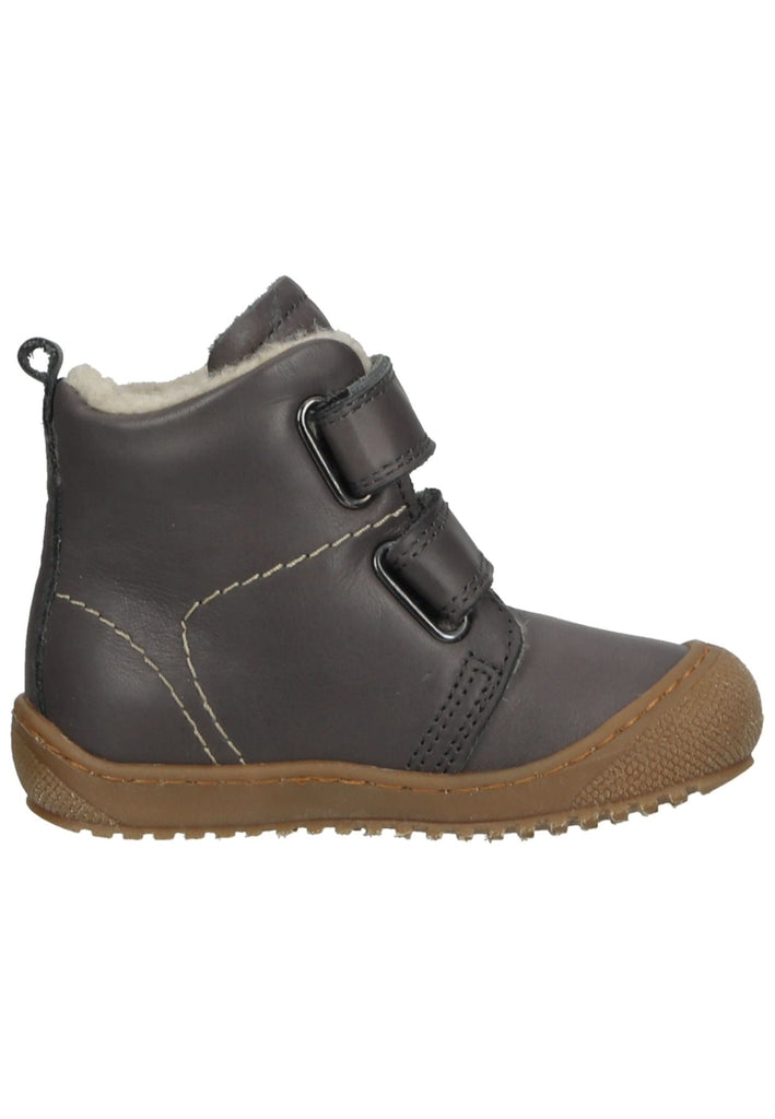Naturino Sneaker Nappaleder Dunkelgrau Warmfutter