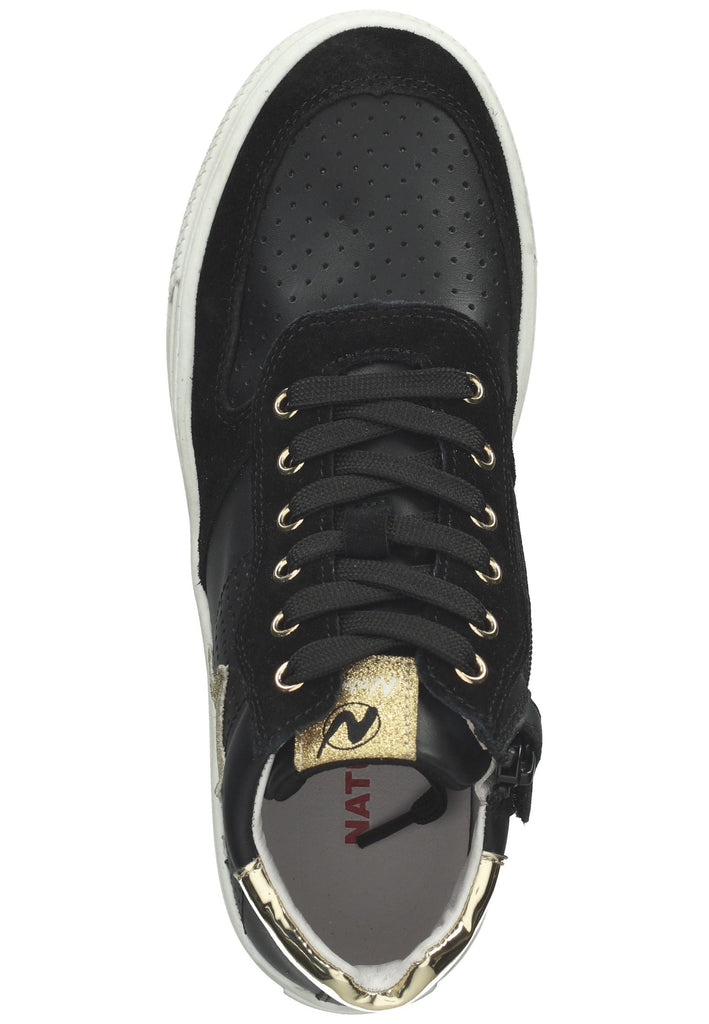 Naturino Sneaker Veloursleder Schwarz