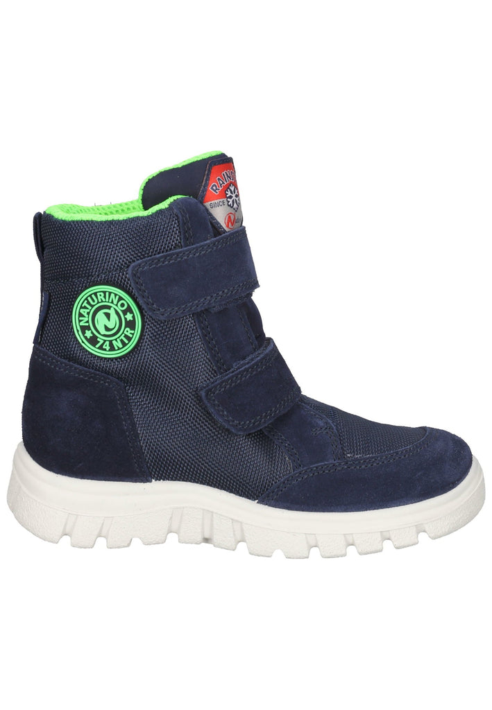 Naturino Sneaker Veloursleder/Textil Navy Warmfutter